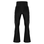 Men's Latin Dance Set | Rhinestone Bodysuit & Flared Pants
