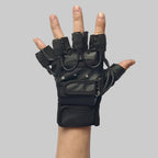 Red Laser Gloves - Rechargeable LED Performance Gloves for DJs & Dancers