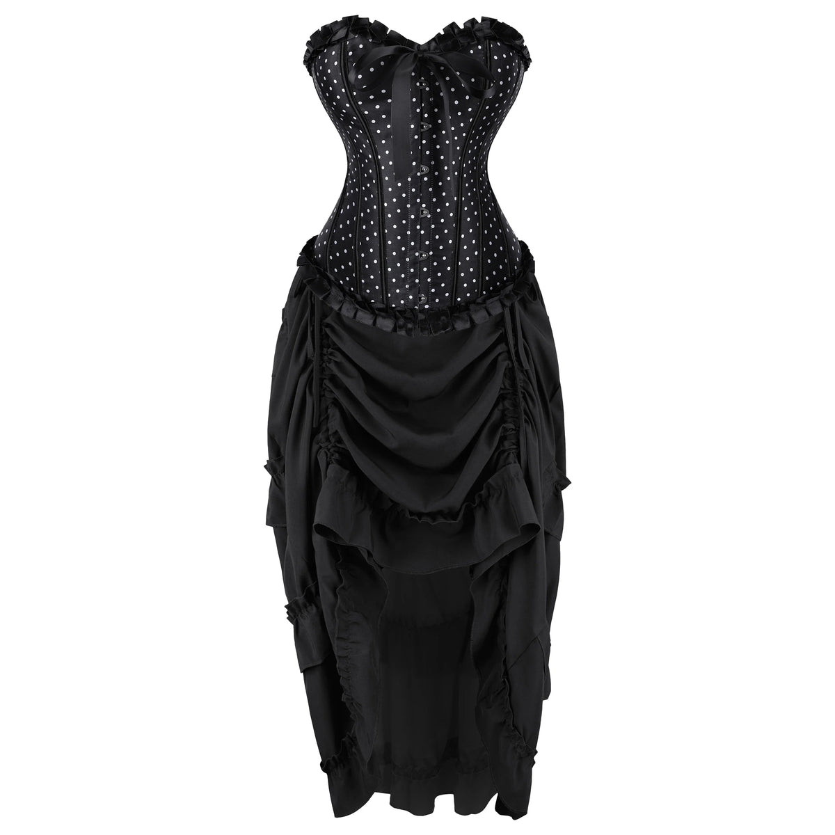 Gothic Overbust Corset | Skirt Options