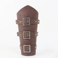 Buckled Faux-Leather Bracer | Single