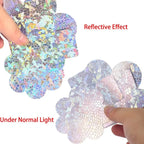 Holographic Glitter Nipple Pasties | 5 Pairs | Multi-Shape