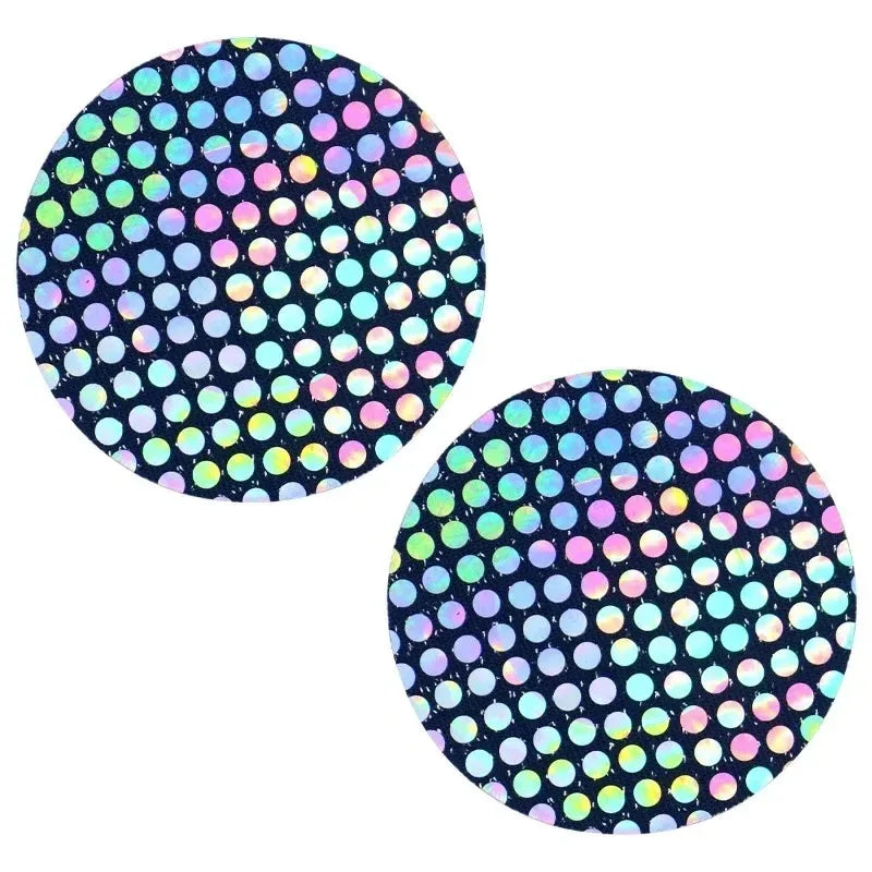 Laser Sequin Nipple Pasties | Ultra-Thin | Multi-Shape