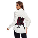 Floral Brocade Underbust Corset | Gothic & Victorian | Waist Cincher