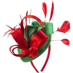 Feather Pillbox Fascinator Hat | Tea Party & Derby | 15 Colors
