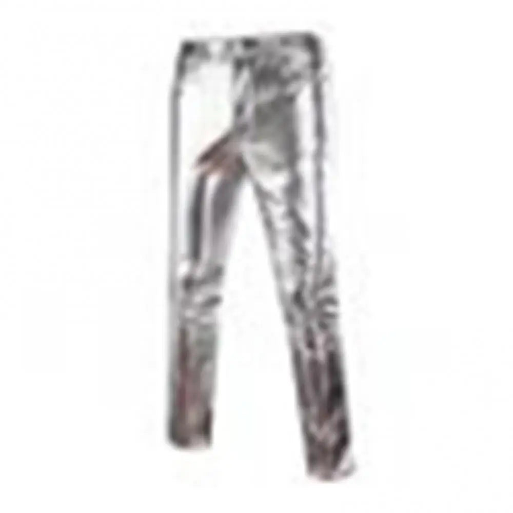 Men's Shiny Faux Leather Pants | Skinny Fit | Stage