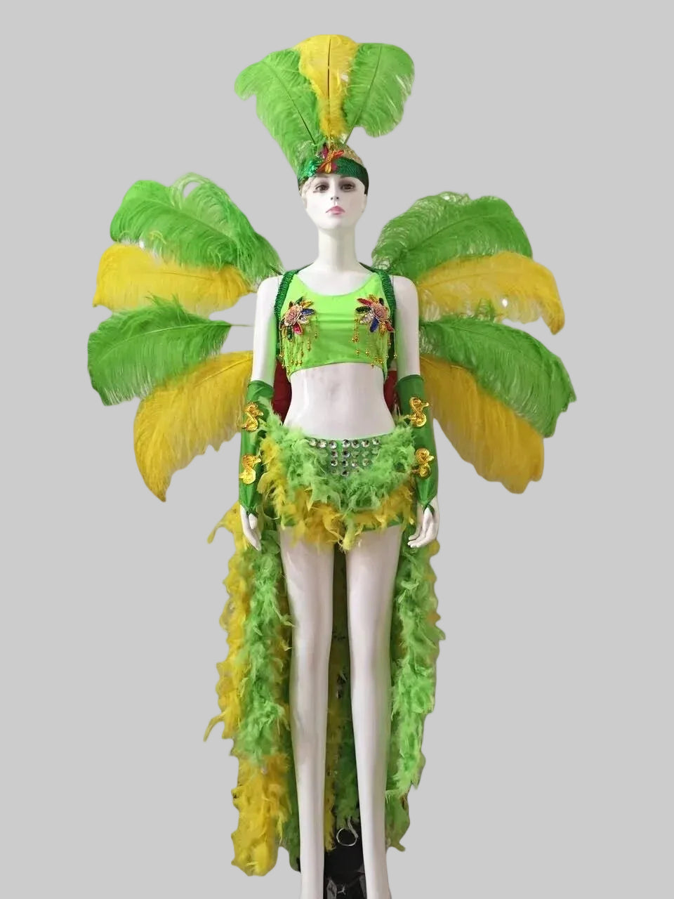 Handcrafted Feather Wings - Stage Performance Costume