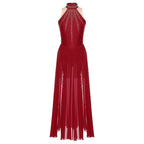 Lyrical Dance Dress | Split Mesh Skirt