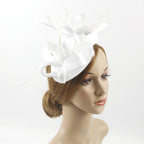 Feather Pillbox Fascinator Hat | Tea Party & Derby | 15 Colors