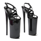 26CM Platform Sandals - Extreme 10 Inch Open Toe High Heel Pole Dance Shoes