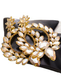 Statement Drop Earrings | Champagne Gold