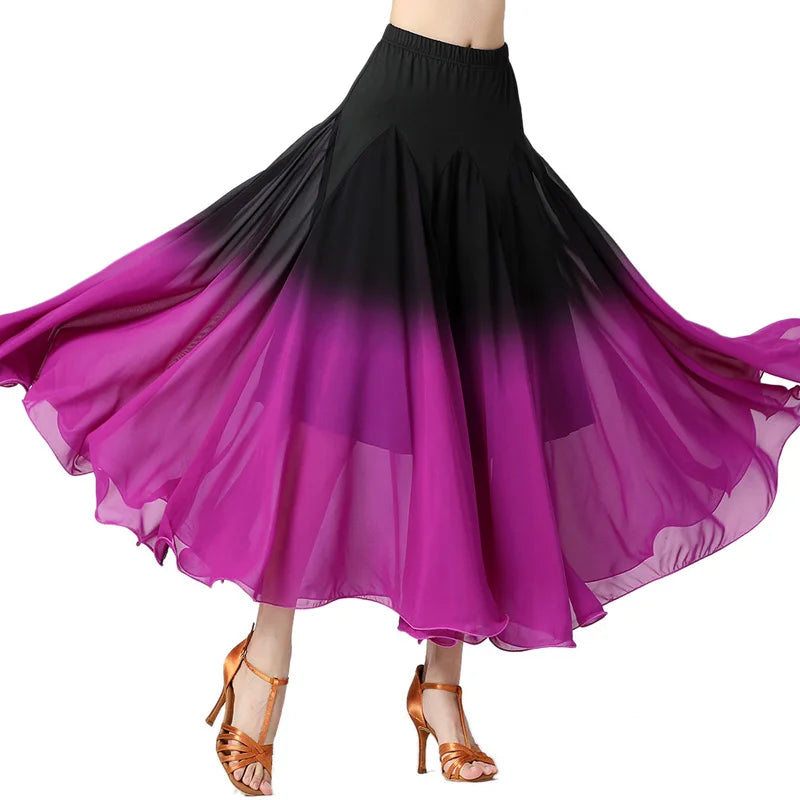 Dance Skirt | Flowing Gradient Hem