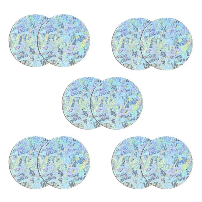 Holographic Glitter Nipple Pasties | 5 Pairs | Multi-Shape