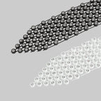 Rhinestone Fishnet Scarf - Sparkly Mesh Shawl Accessory