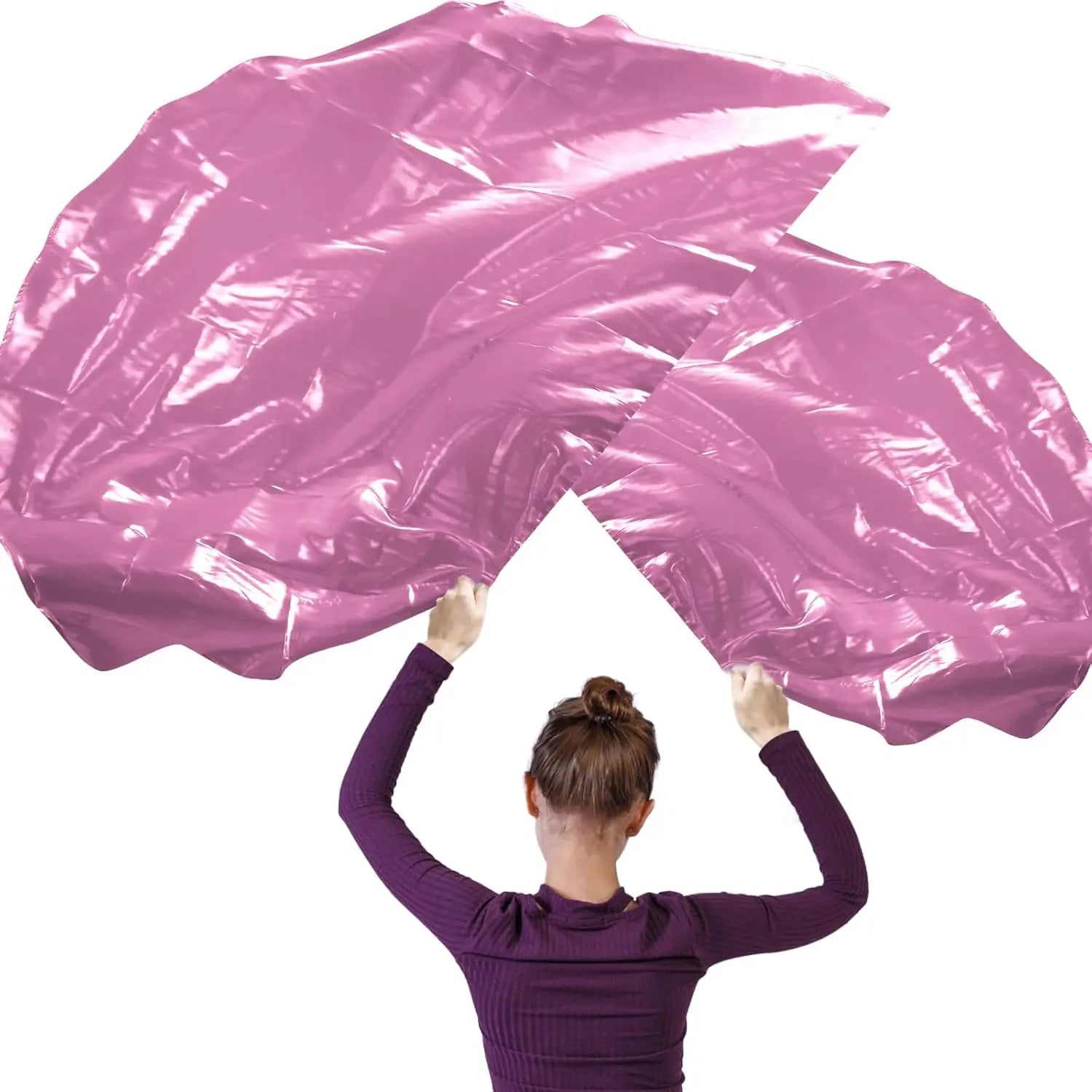 Praise Worship Dance Flags | Set of 2 | Silk Chiffon
