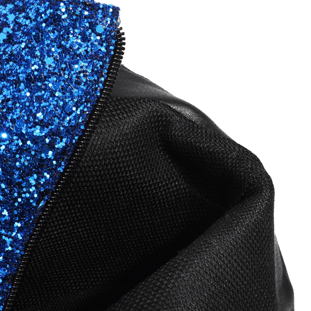 Sequin Ankle Boots | Pointed Toe | 8.5cm