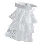 Victorian Ruffled Jabot Collar | Detachable | 3 Styles