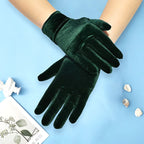 Velvet Wrist Gloves | Classic Finish