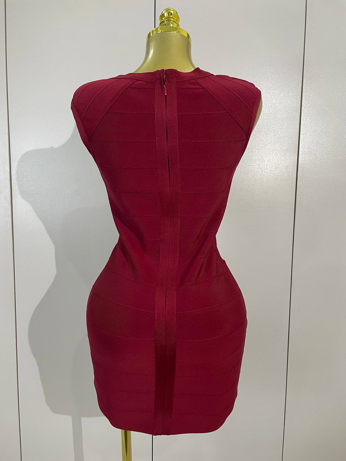 Deep V-Neck Bodycon Mini Bandage Dress | Stage & Performance