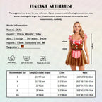 Gingerbread Costume Dress | Candy Stripes