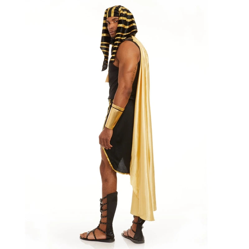 Men's Egyptian Costume | Seven-Piece Pharaoh Set
