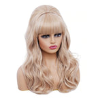 Blonde Bouffant Wig | Waves & Bangs