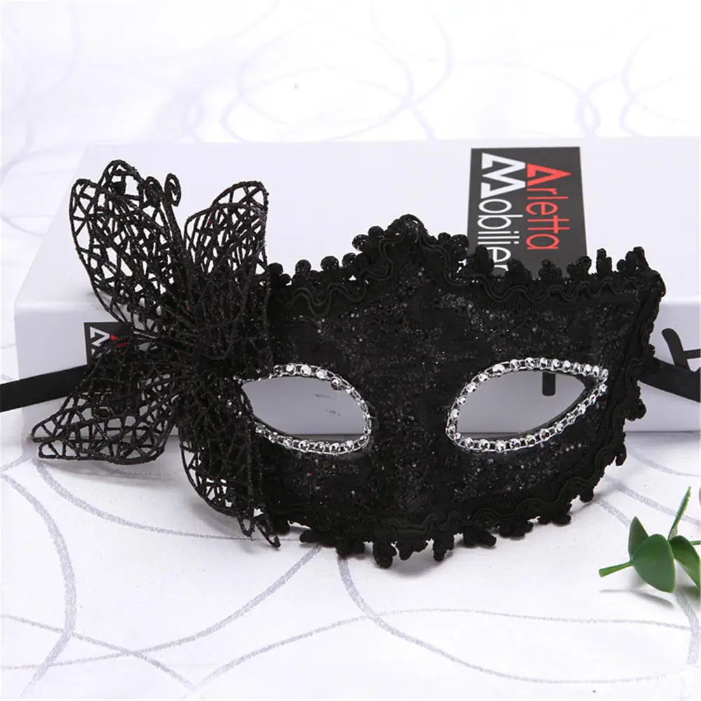 Cat Ear Lace Mask | Half-Face | 12 Styles