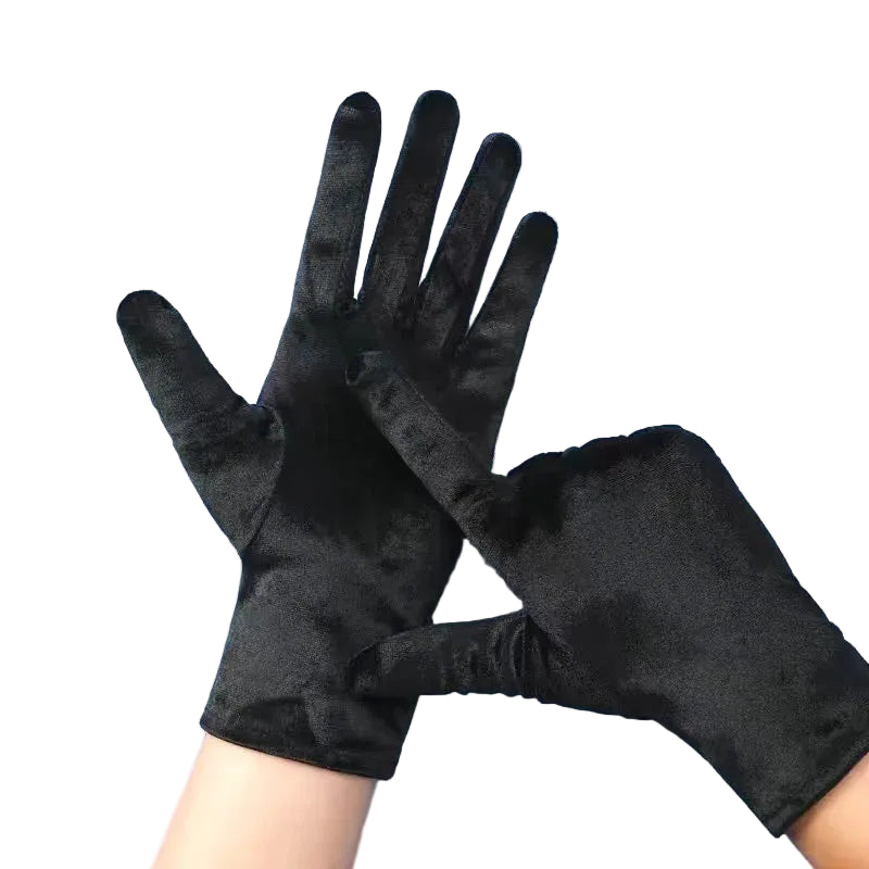 Velvet Wrist Gloves | Classic Finish