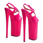 26CM Platform Sandals - Extreme 10 Inch Open Toe High Heel Pole Dance Shoes