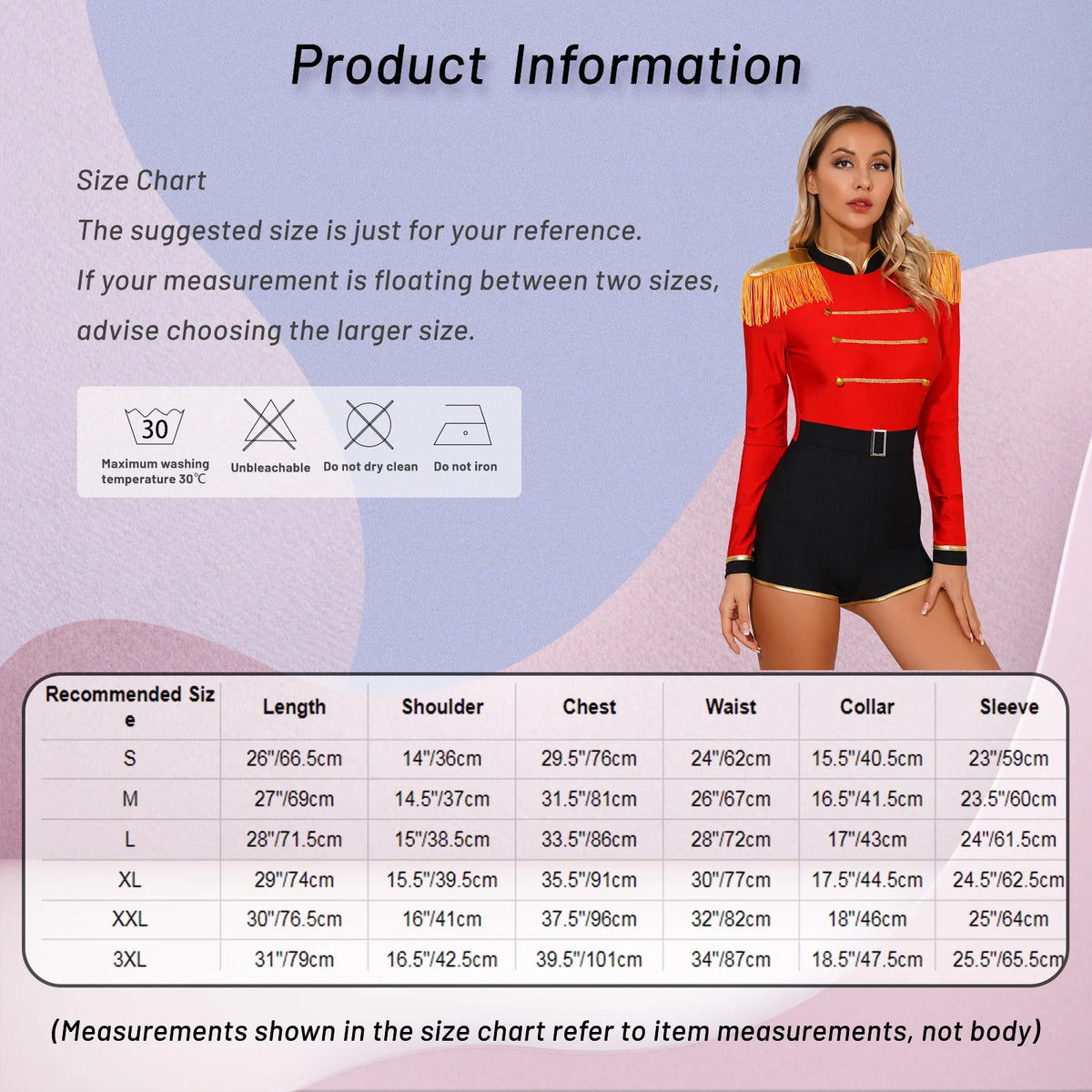 Ringmaster Velvet Bodysuit | Circus Stage Costume