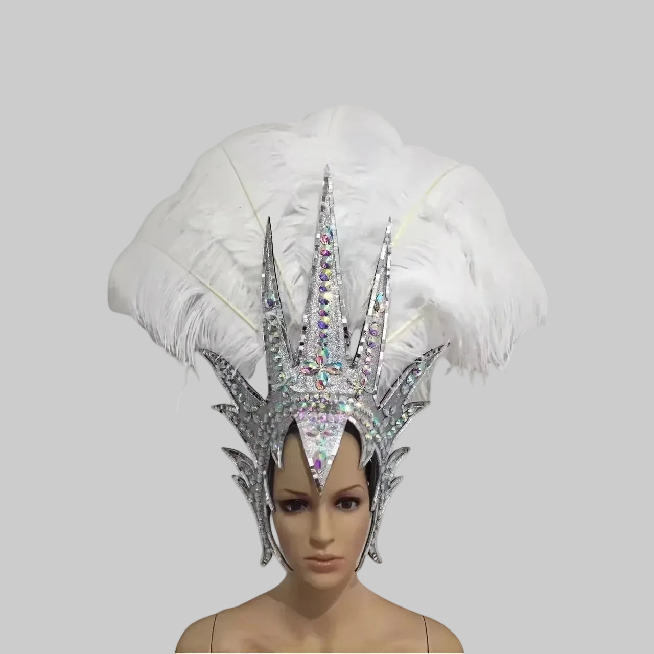 Feather Headdress - Samba Carnival Performance Crown