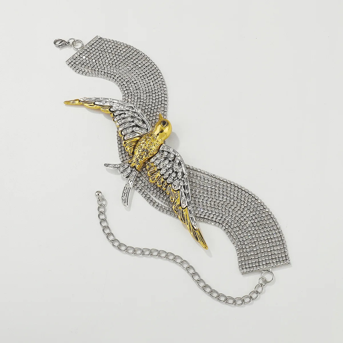 Rhinestone Choker | Swallow Wings