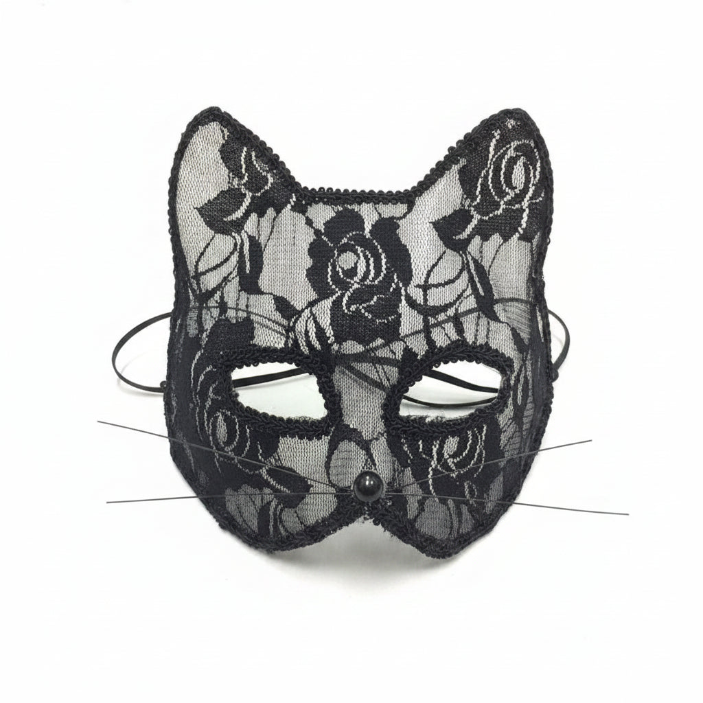 Cat Ear Lace Mask | Half-Face | 12 Styles