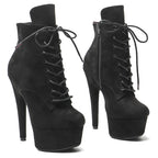 6-Inch Suede Platform Ankle Boots