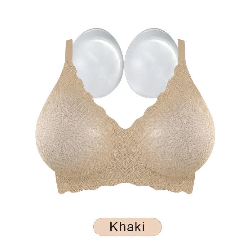 Silicone Breast Forms | 2-in-1 Lace Bra | B-E Cup