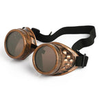 Steampunk Cyber Goggles | Vintage Welding Goggle | 4 Lens Colors