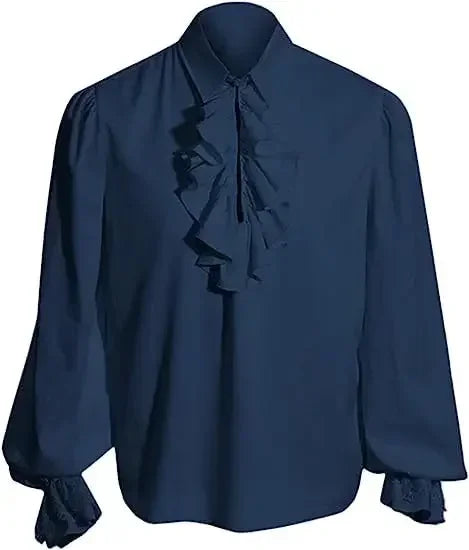 Victorian Ruffle Shirt | Flare Sleeve | Vampire Gothic