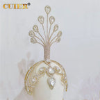 Oversized Crystal Branch Tiara | Drag Queen Headpiece
