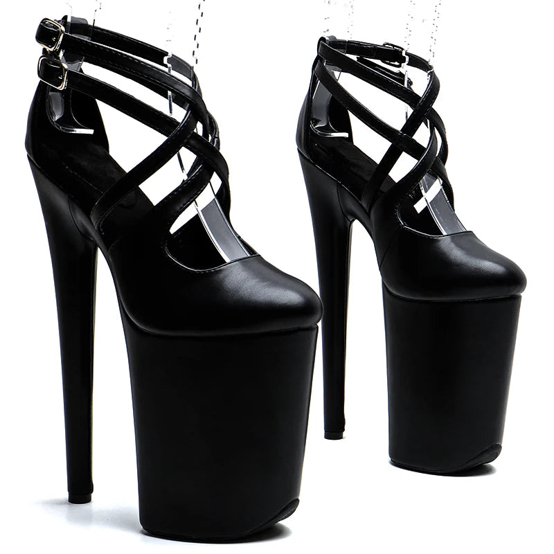 9-Inch Closed-Toe Platform Sandals