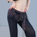 Beaded Fringe Hip Scarf | Belly Dance Belt