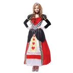Queen of Hearts Costume | Alice in Wonderland | Royal Cosplay Dress