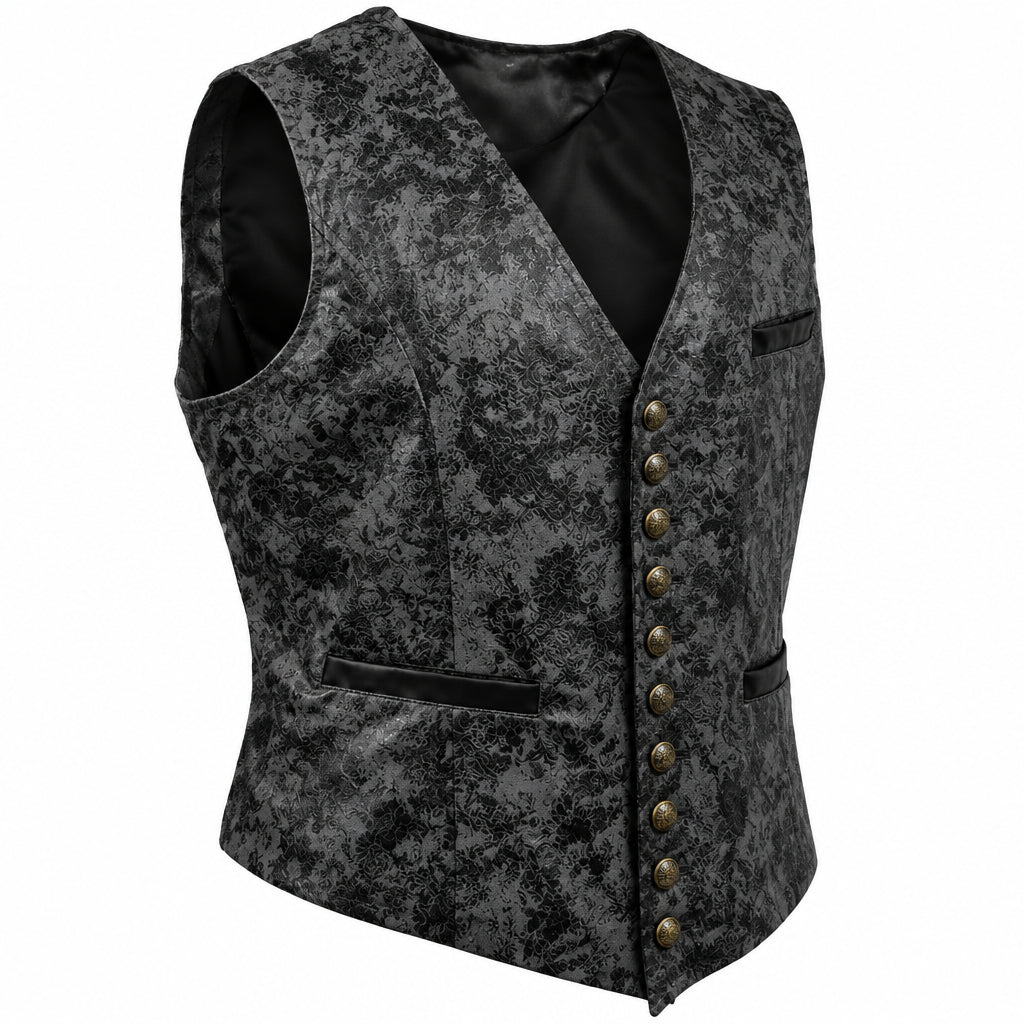 Steampunk Waistcoat | Faux Leather Look