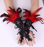 Feather Wrist Cuffs | Stage Accessory
