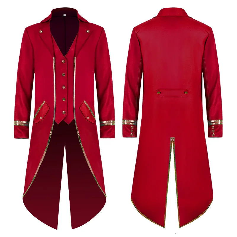 Victorian Tailcoat | Steampunk Gothic Jacket | 6 Colors