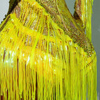 Luxe Rhythm Fringe & Rhinestone Performance Set — Multi‑Color Variants (One Size Fits S–XL)