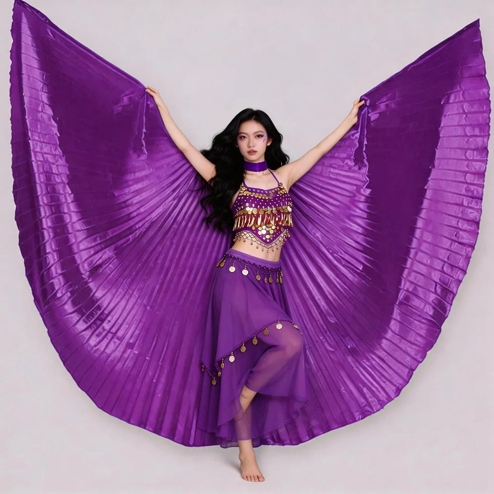 Belly Dance Wings | Pleated | 145cm