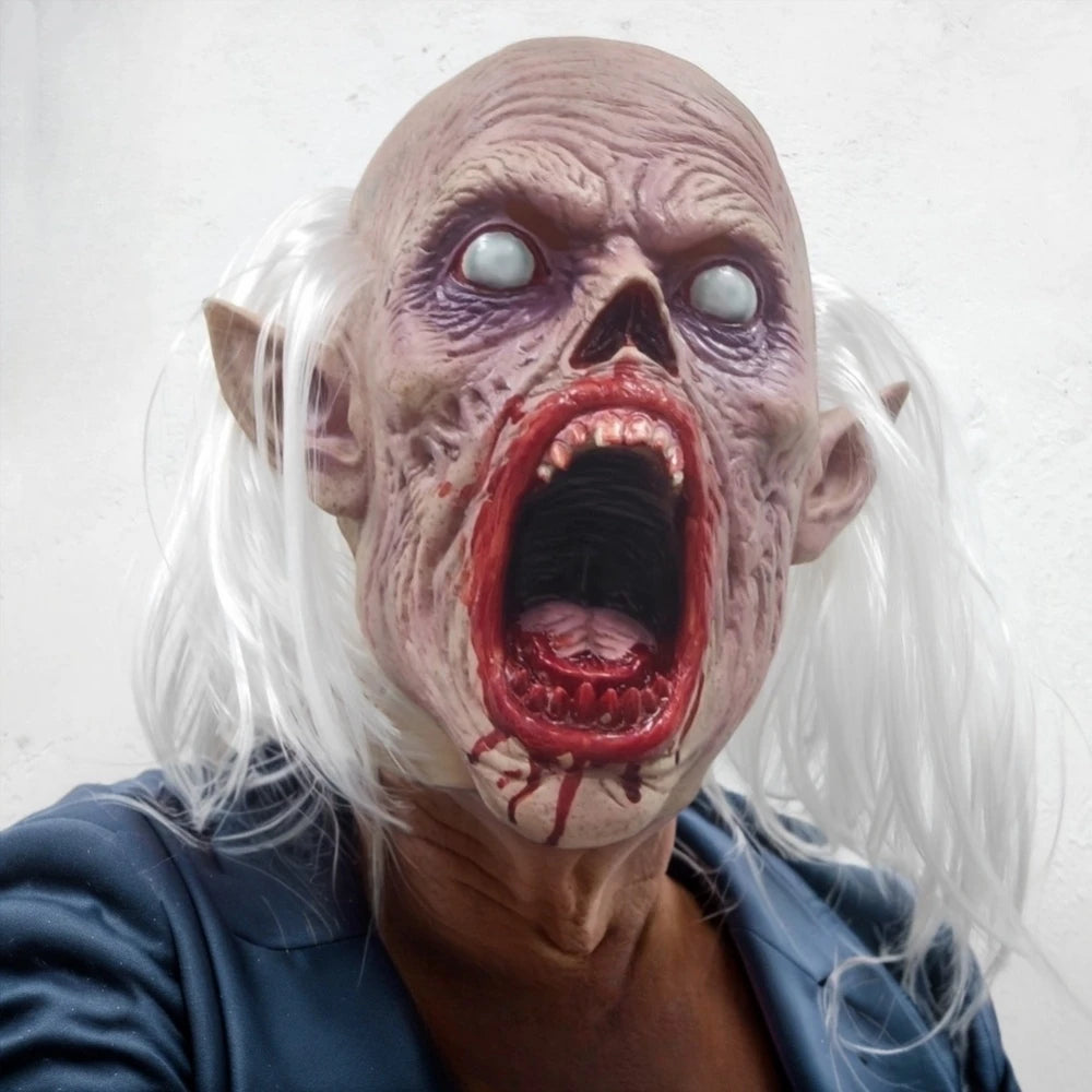 Vampire Horror Mask | Open Mouth
