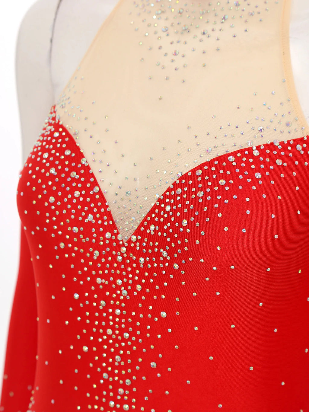 Circus Bodysuit | Rhinestones & Gloves