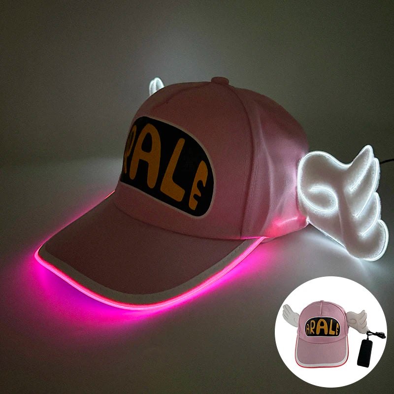 LED EL Wire Baseball Cap | Light-Up Rave Festival Hat