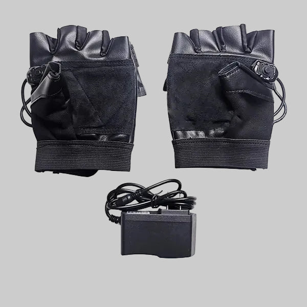 Red Laser Gloves - Rechargeable LED Performance Gloves for DJs & Dancers