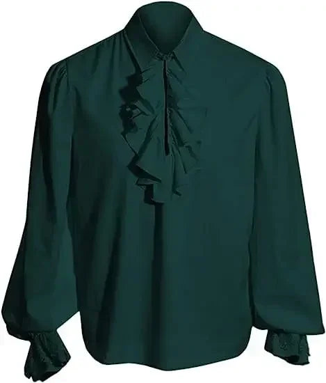 Victorian Ruffle Shirt | Flare Sleeve | Vampire Gothic